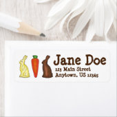 Chocolate Bunny Rabbit Carrot Osterkerze (Insitu)