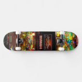 "Chocolate Cafe Brun" Skateboard (Horizontal)