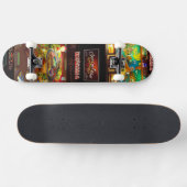 "Chocolate Cafe Brun" Skateboard (Horizontal)