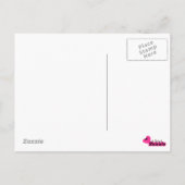 Chocolate Cake Rezept Postkarte (Rückseite)