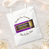 Chocolate Candy Bar Danke Party Geschenktütchen (Ausgeschnitten)