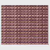 Chocolate Candy Bar Geschenkpapier (Flach)