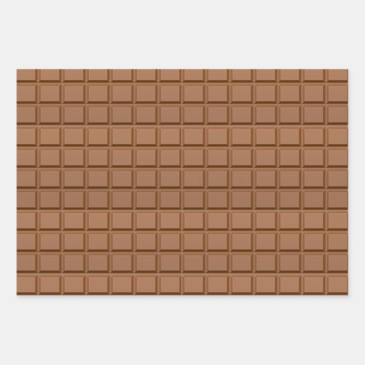 Chocolate Candy Bar Geschenkpapier Set (Vorderseite 3)