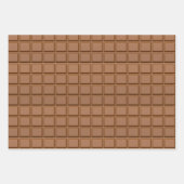 Chocolate Candy Bar Geschenkpapier Set (Vorderseite 2)