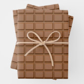 Chocolate Candy Bar Geschenkpapier Set (Beispiel)