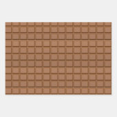 Chocolate Candy Bar Geschenkpapier Set (Vorderseite)