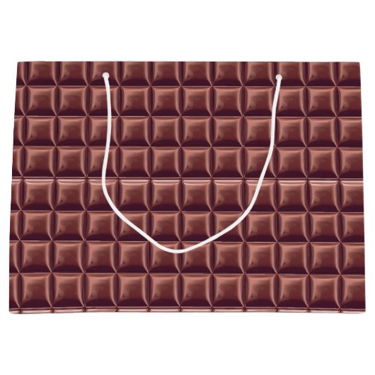 Chocolate Candy Bar Große Geschenktüte (Vorderseite)