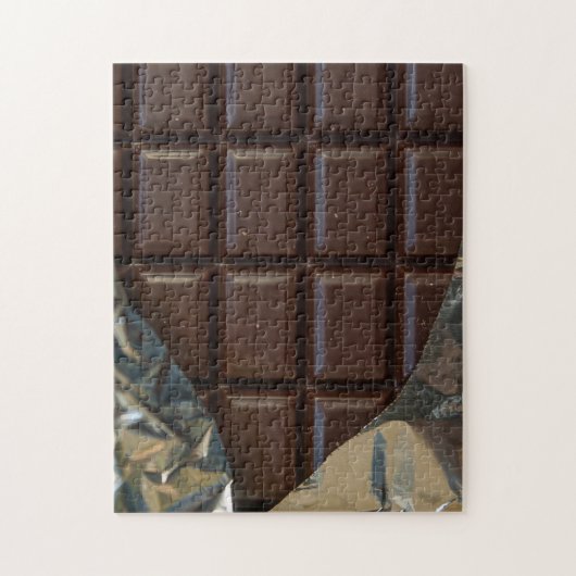 Chocolate Candy Bar in Foil Wrapper Puzzle (Vertikal)