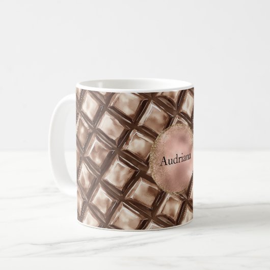 Chocolate Candy Bar Kaffeetasse (Vorderseite Links)