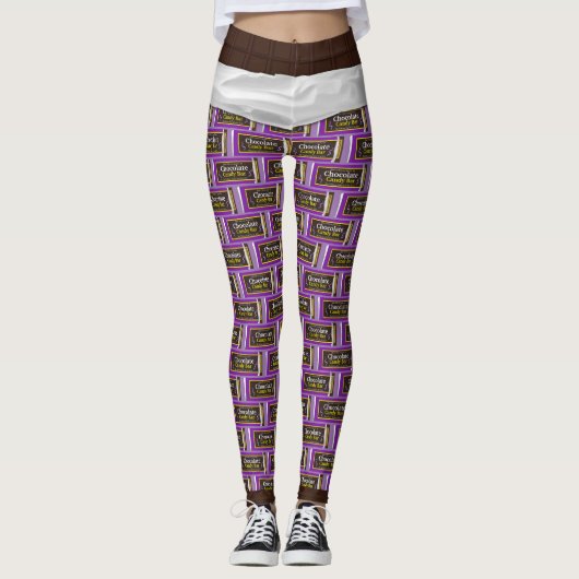 Chocolate Candy Bar Leggings (Vorderseite)