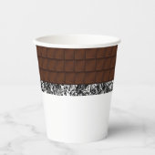 Chocolate Candy Bar Pappbecher (Vorderseite)