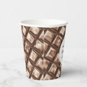 Chocolate Candy Bar Pappbecher (Rechts)