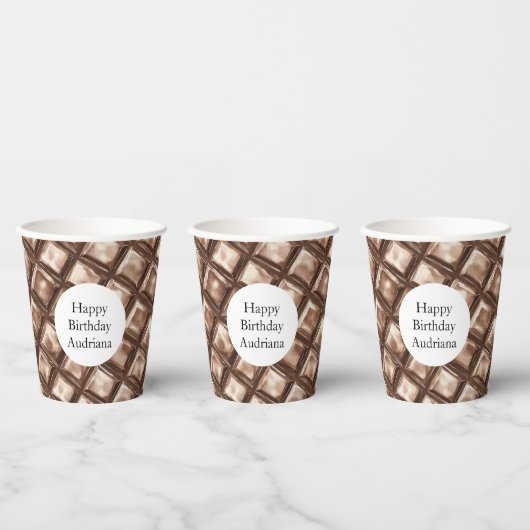 Chocolate Candy Bar Pappbecher (Multi)