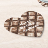 Chocolate Candy Bar Untersetzer (angewinkelt)