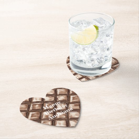 Chocolate Candy Bar Untersetzer (Vor Ort)