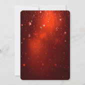 Chocolate Candy Christmas Holiday Invitation Einladung (Rückseite)