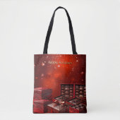 Chocolate Candy Holiday Tote Bag Tasche (Vorderseite)