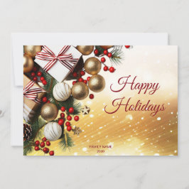 Chocolate Candy Holiday Weihnachtskarte Feiertagskarte