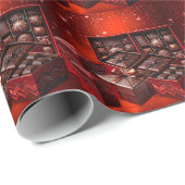 Chocolate Candy Holiday Wrapping Paper Geschenkpapier (Rolleneckpunkt)