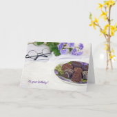 Chocolate Candy Karte (Gelbe Blume)