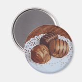 Chocolate Candy Magnet (Vorderseite/Rückseite)