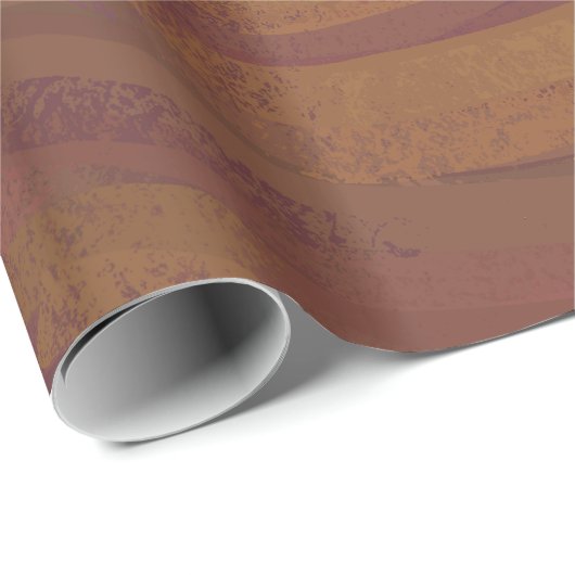 Chocolate Carmel Swirl Geschenkpapier (Rolleneckpunkt)