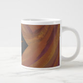 Chocolate Carmel Swirl Jumbo-Tasse (Rechts)