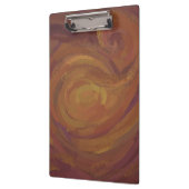 Chocolate Carmel Swirl Klemmbrett (Links)