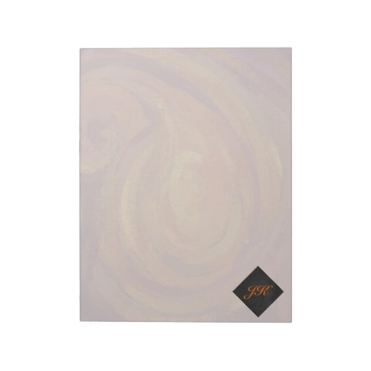Chocolate Carmel Swirl Notizblock (Rotiert)