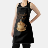 Chocolate Chaud Hot Chocolate Illustration Schürze (InSitu)