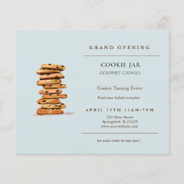 Chocolate Chip Bakery Grand Opening Flyer