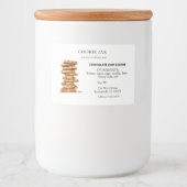 Chocolate Chip Bakery Lebensmitteletikett (Vorderseite)