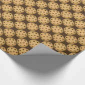 Chocolate Chip Chip Weihnachtspapier Geschenkpapier (Ecke)