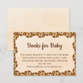 Chocolate Chip Cookie Books for Baby Insert Dankeskarte (Vorne/Hinten)