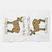 Chocolate Chip Cookie Doe Geschirrtuch (Horizontal)