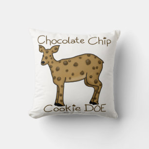 Chocolate Chip Cookie Doe Kissen