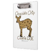 Chocolate Chip Cookie Doe Klemmbrett (Links)
