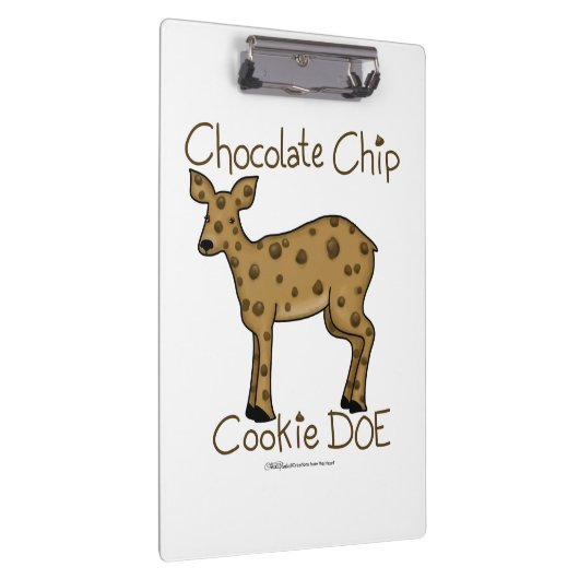 Chocolate Chip Cookie Doe Klemmbrett (Rechts)
