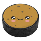 Chocolate Chip Cookie Eishockey Puck (3/4)