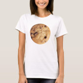 Chocolate Chip Cookie Foto T-Shirt (Vorderseite)