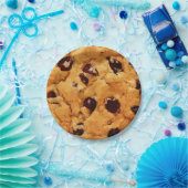 Chocolate Chip Cookie Funny Birthday Party Pappteller (Party)