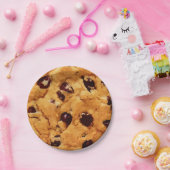 Chocolate Chip Cookie Funny Birthday Party Pappteller (Party)