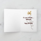 Chocolate Chip Cookie Geburtstag Karte (Innenseite)