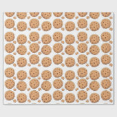 Chocolate Chip Cookie Geschenkpapier (Flach)