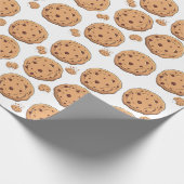 Chocolate Chip Cookie Geschenkpapier (Ecke)