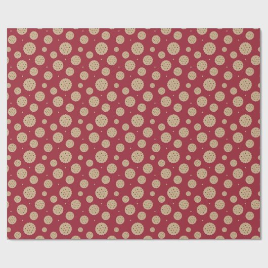 Chocolate Chip Cookie Geschenkpapier (Flach)