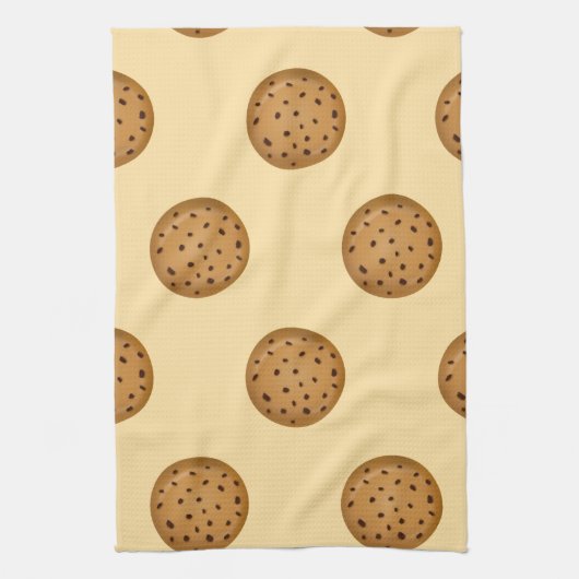 Chocolate Chip Cookie  Geschirrtuch (Vertikal)