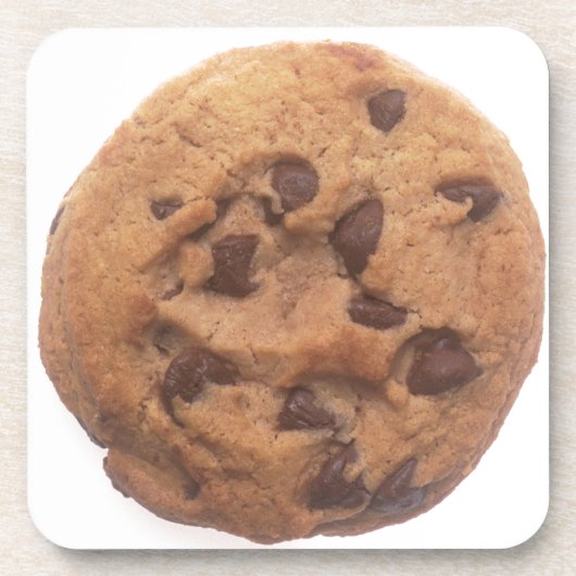 Chocolate Chip Cookie Getränkeuntersetzer (Vorderseite)