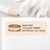 Chocolate Chip Cookie Ice Creme Sandwich Labels (Insitu)