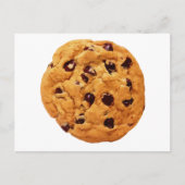 Chocolate Chip Cookie Image Postkarte (Vorderseite)